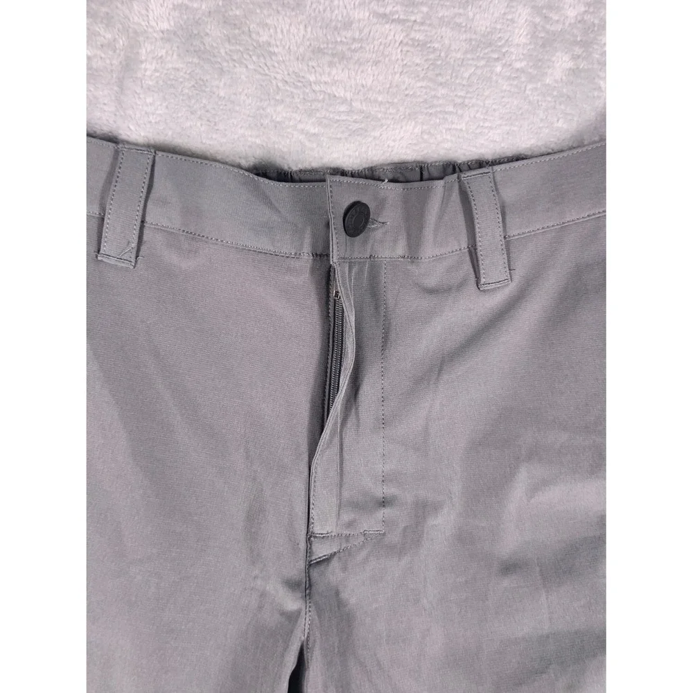 Banana Republic Comfort Flat Front Short Mens Size 32 Gray Shorts NWT